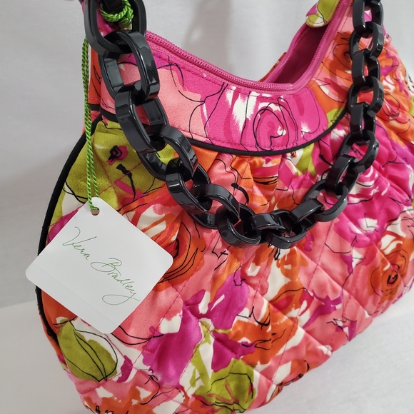 VERA BRADLEY - Edith Vintage Rose  Purse - Picture 4 of 7